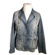 Unisex MAC - Denim jacket, size 42 - Light blue ()