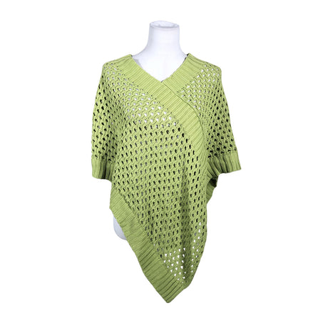 Unisex Jackpot - Poncho, size 38 - Green ()