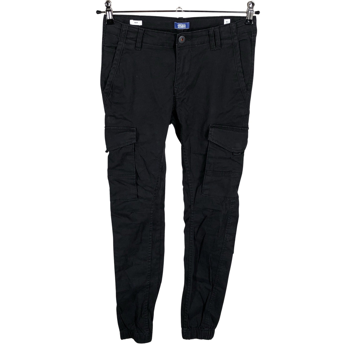 Unisex Jack & Jones - Cargo pants, size 158 - 164 - Black (1)