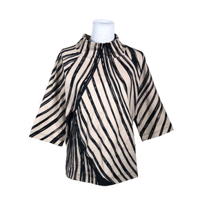 Unisex Ommellinen - Tricot shirt, size 40 - Beige (1)