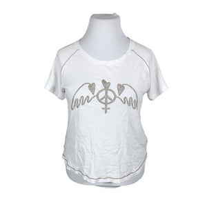 Unisex Mos Mosh - T-shirt, size 42 - White (1)