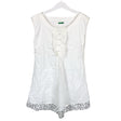 Unisex Benetton - Party dress, size 146 - 152 - White ()