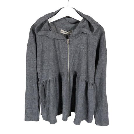 Unisex Abercrombie&Fitch - Hoodie, size 134 - 140 - Gray ()