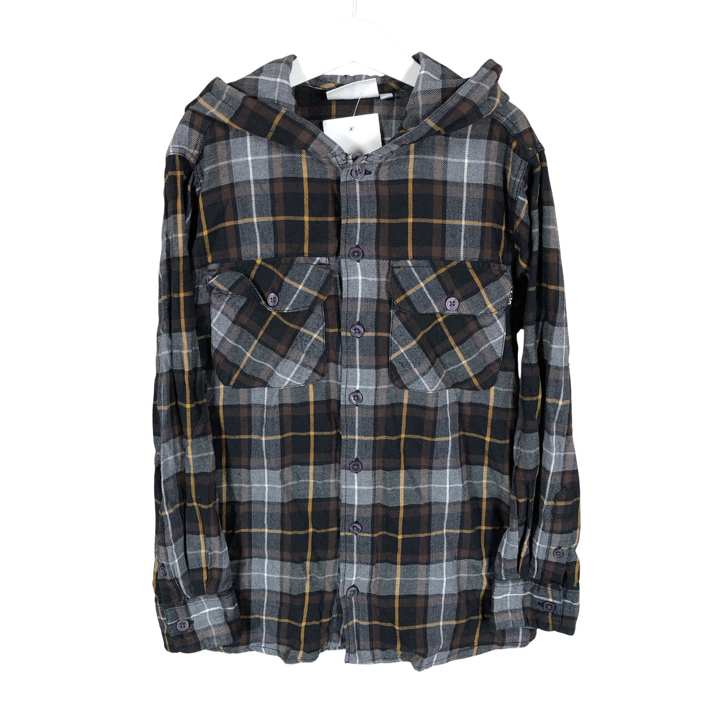 Unisex Molo Kids - Collared shirt, size 140 - 146 - Gray (1)