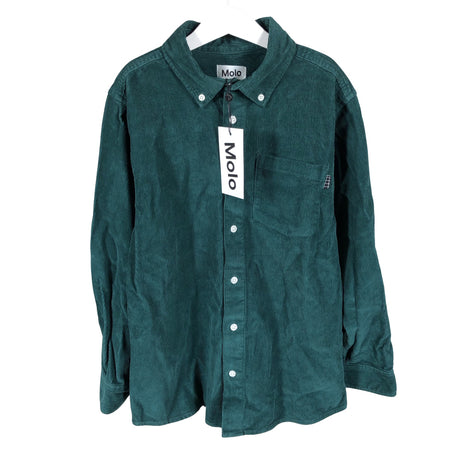 Unisex Molo Kids - Denim shirt, size 140 - 146 - Green ()