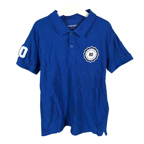 Unisex TAKE OFF - Polo shirt, size 146 - 152 - Blue ()