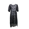 Unisex Uhana Design - Schiffon dress, size 38 - Black ()