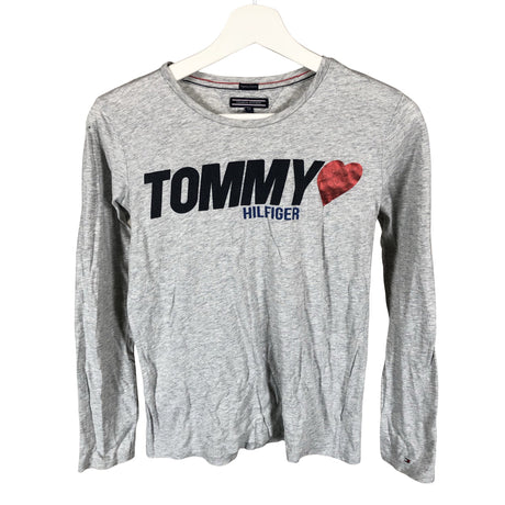 Unisex Tommy Hilfiger - Tricot shirt, size 158 - 164 - Gray ()