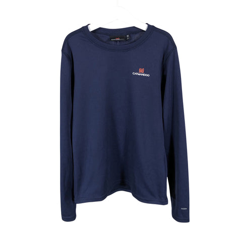 Unisex Catmandoo - Sports shirt, long sleeve, size 158 - 164 - Blue ()