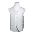 Unisex Cavaliere - Suit vest, size M - Silver ()