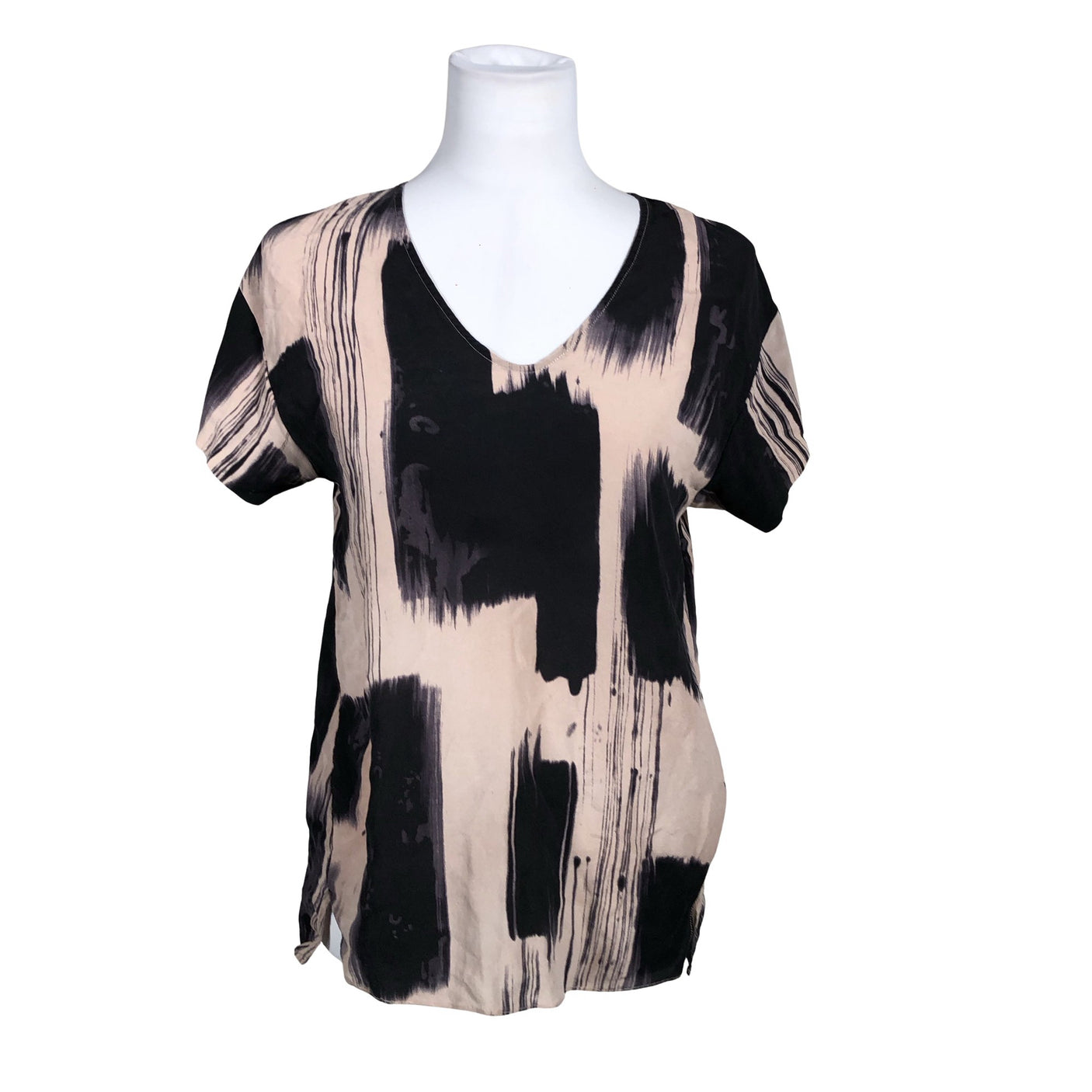 Unisex Tiger of Sweden - Short-sleeved blouse, size 36 - Light pink (1)