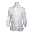 Unisex Saron - Collared shirt, size 38 - White ()