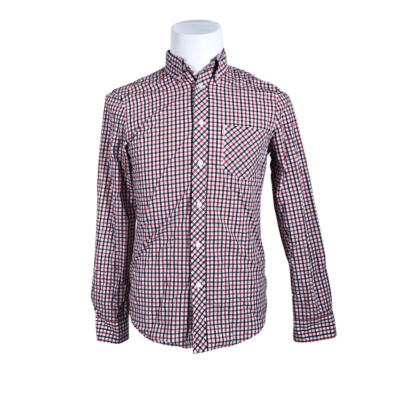 Unisex Ben Sherman - Collared shirt, size S - Blue (1)