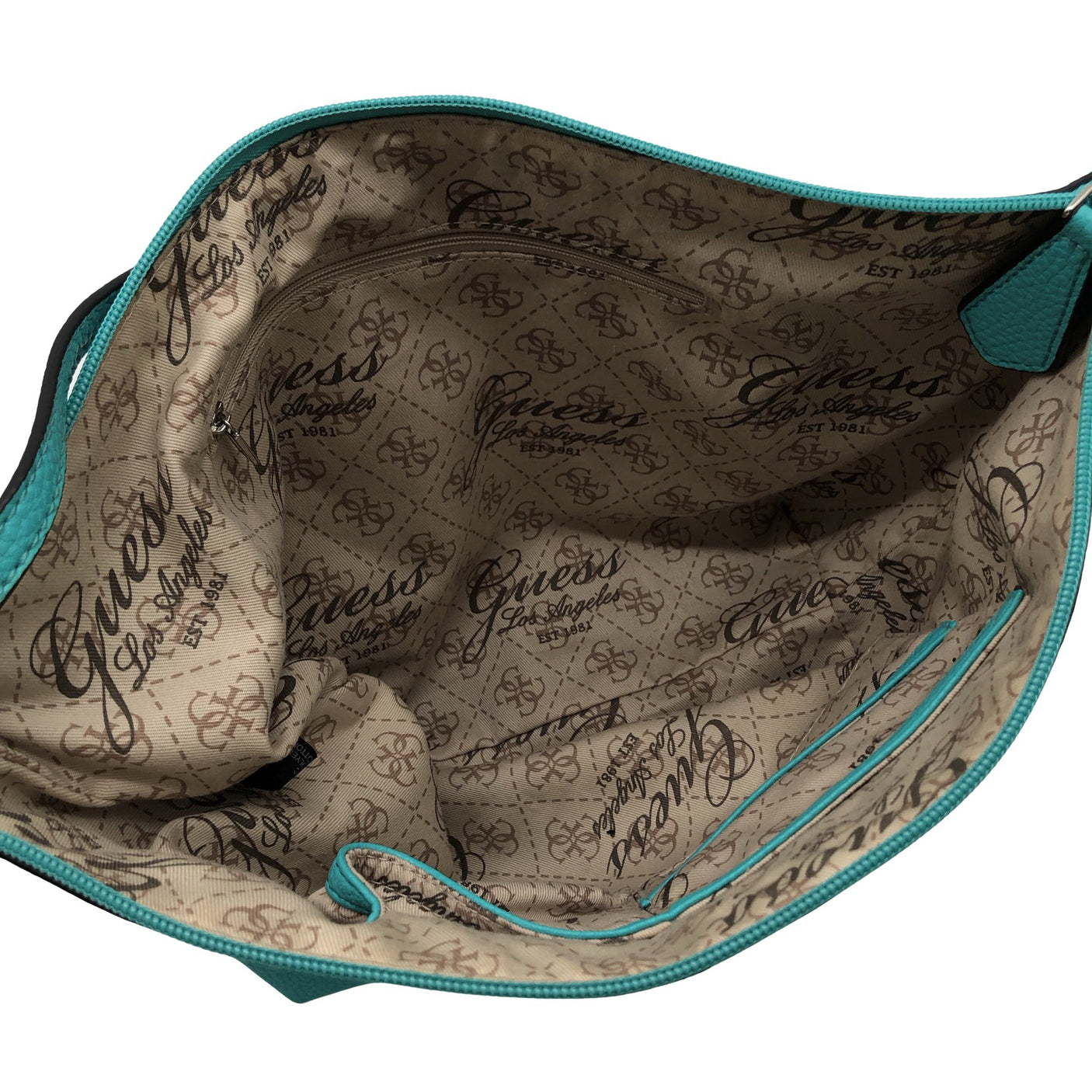 Unisex Guess - Handbag, size Maxi - Turquoise (2)