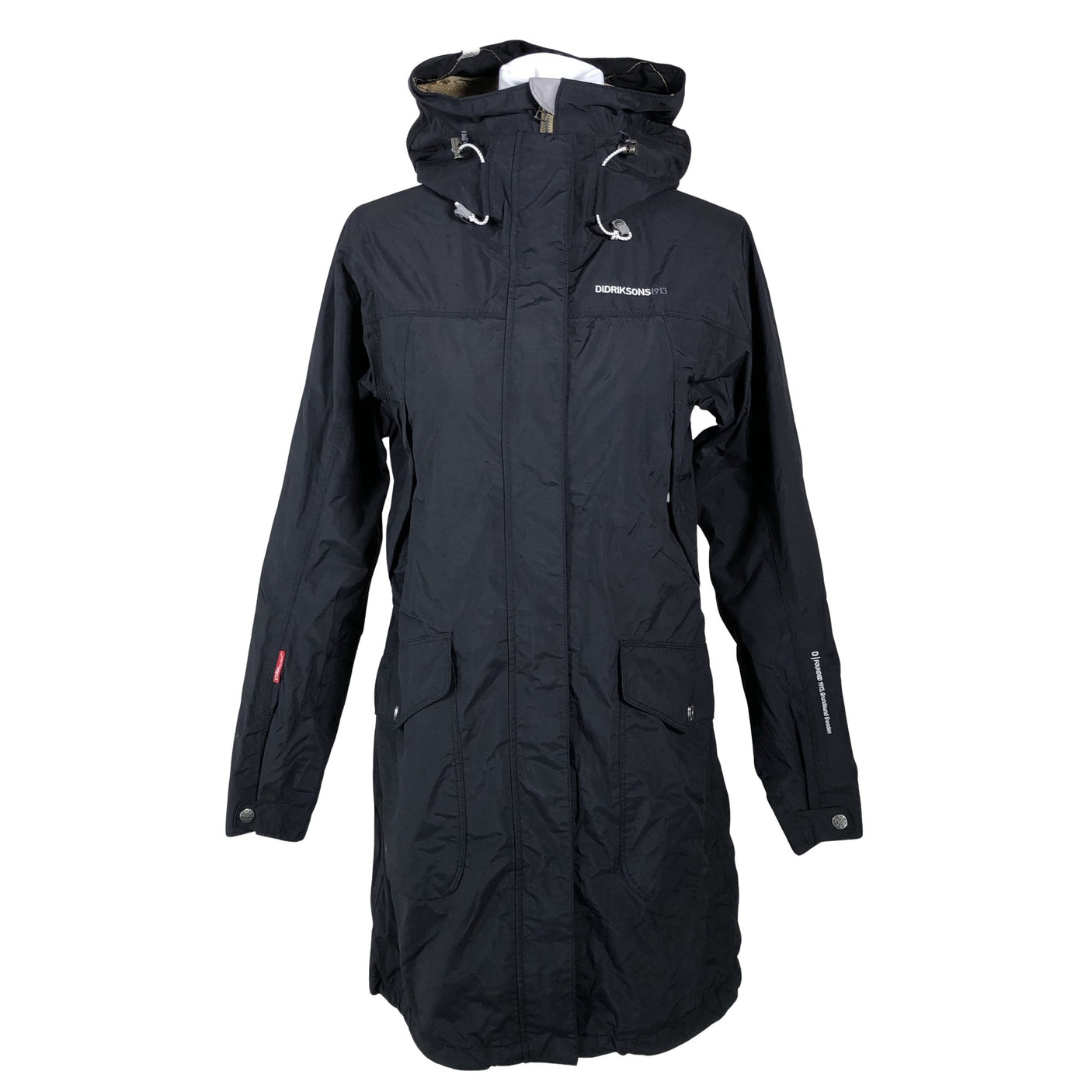 Unisex Didriksons - Outdoor jacket, size 38 - Black (1)