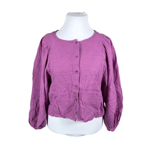 Unisex Lindex - Blouse, size 42 - Violet (1)