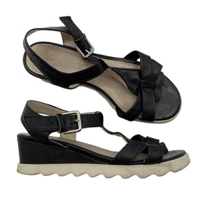 Unisex The Flexx - Wedge sandals, size 37 - Black (1)