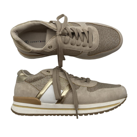 Unisex Tommy Hilfiger - Casual sneakers, size 38 - Gold ()