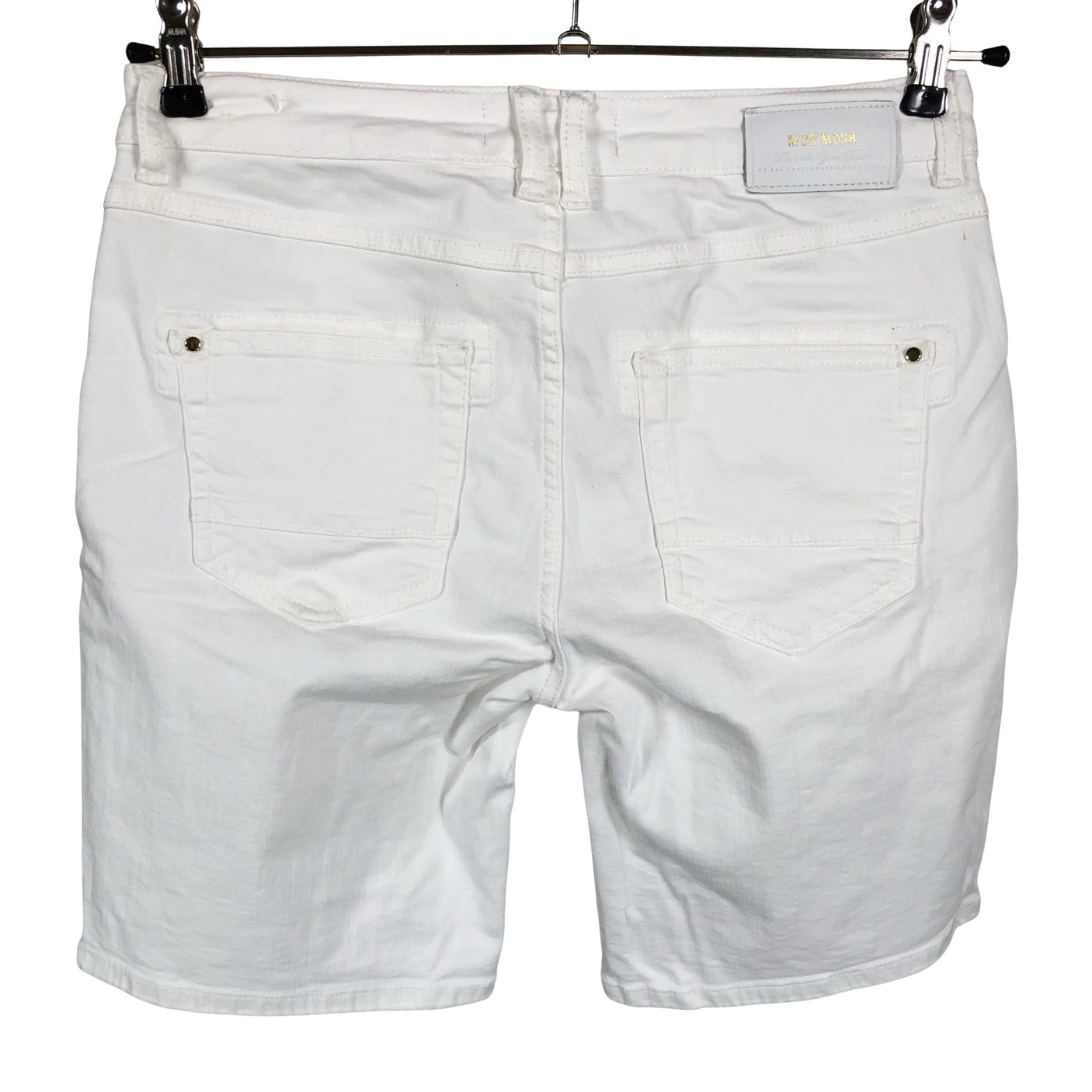 Unisex Mos Mosh - Denim shorts, size W28 - White (2)