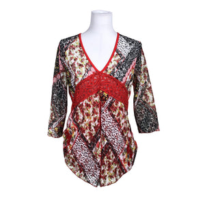 Unisex Occo Paris - Blouse, size 40 - Red (1)
