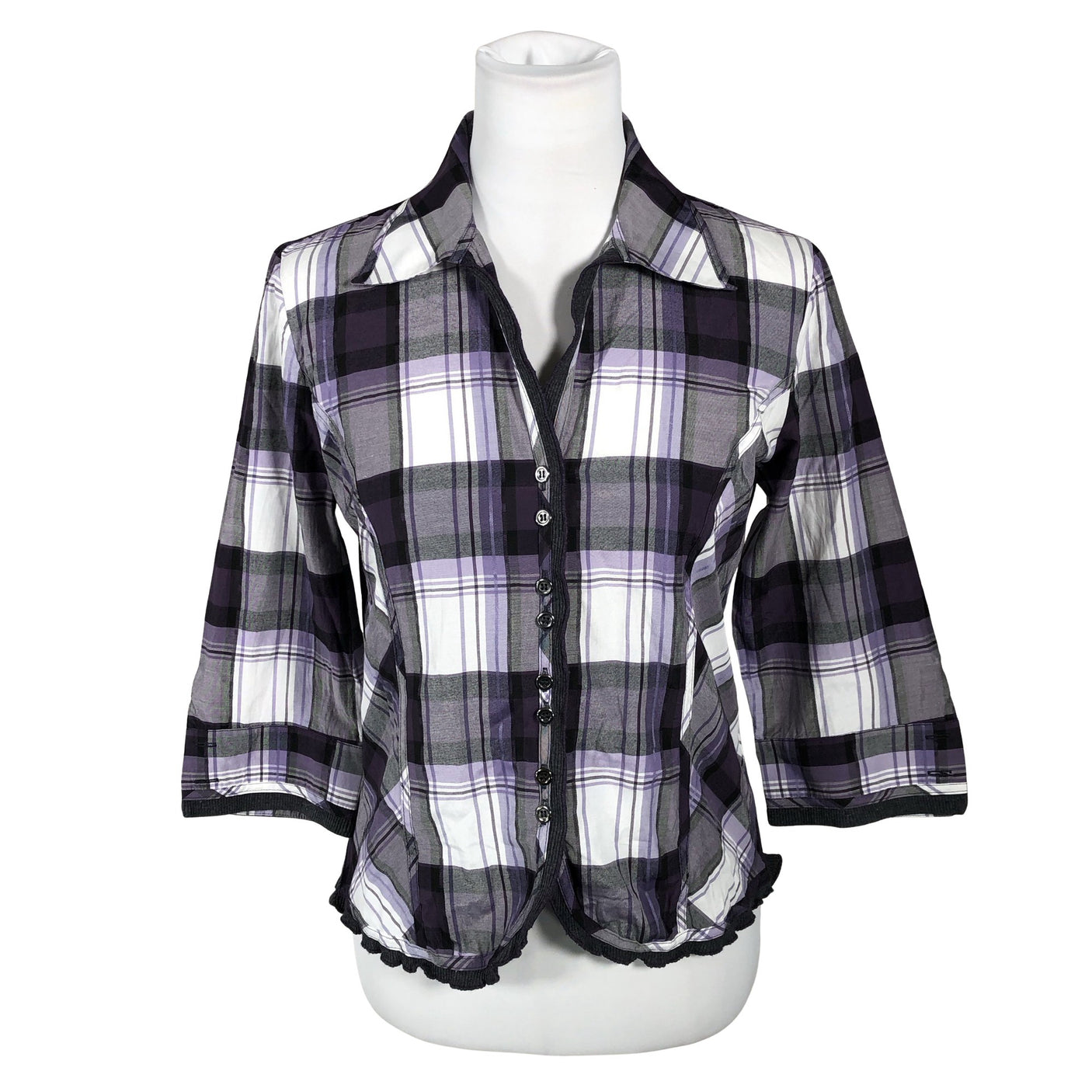 Unisex Gerry Weber - Collared shirt, size 40 - Violet (1)