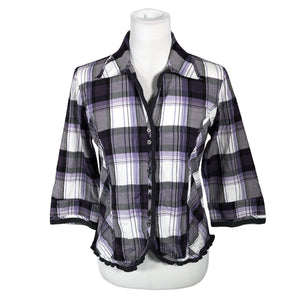 Unisex Gerry Weber - Collared shirt, size 40 - Violet (1)