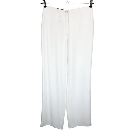 Unisex Gerry Weber - Straight leg trousers, size 40 - White ()