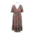 Unisex Happy Holly - Schiffon dress, size 42 - Brown ()