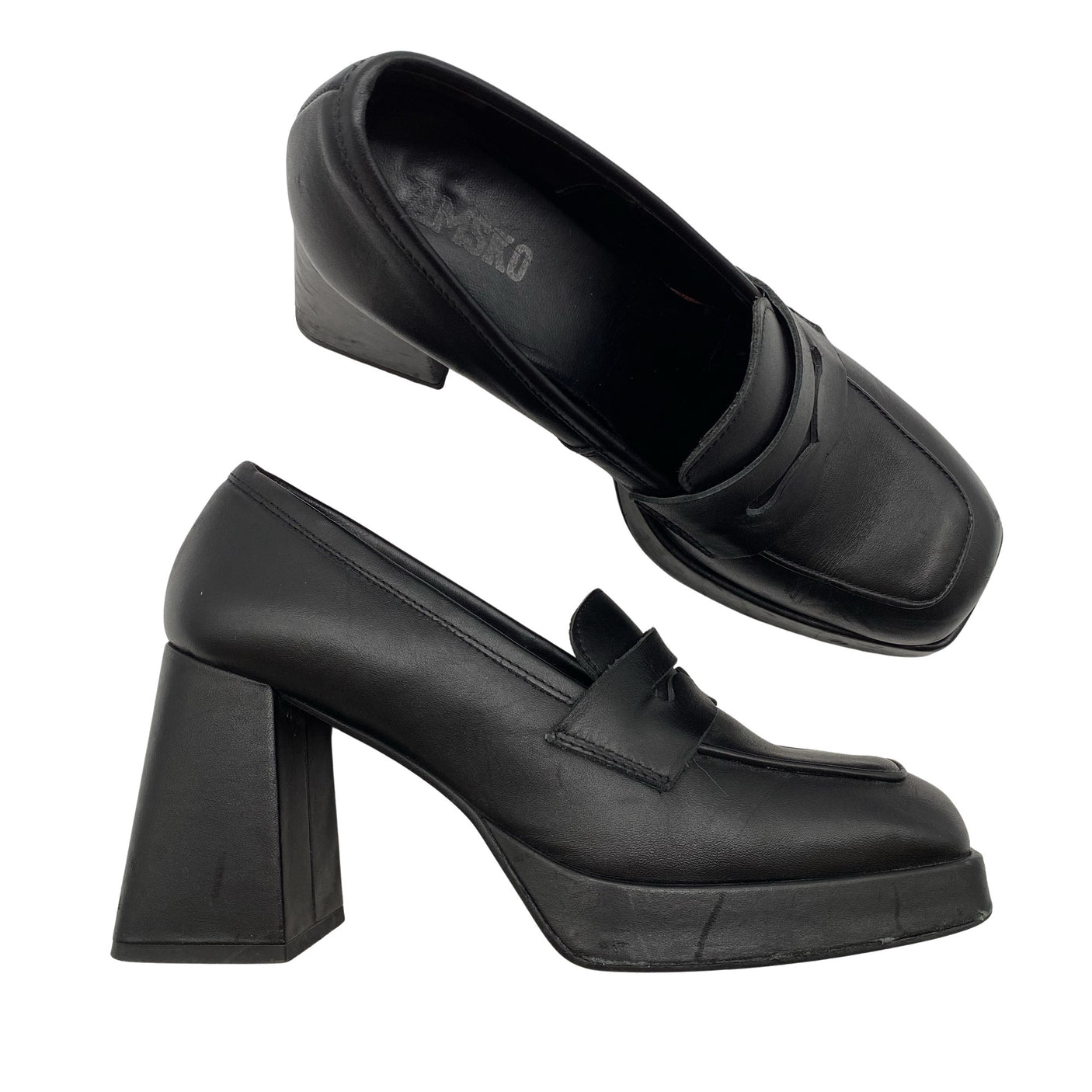 Unisex Vamsko - High heels, size 39 - Black (1)