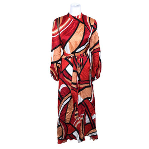 Unisex Ril's - Maxi dress, size 40 - Red (1)