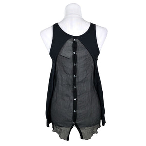 Unisex Stefanel - Top, size 38 - Black (2)