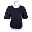 Unisex Part two - Short-sleeved blouse, size 36 - Blue ()