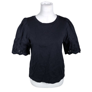 Unisex Part two - Short-sleeved blouse, size 36 - Blue (1)