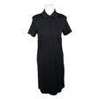 Unisex Part two - Tricot dress, size 34 - Black ()