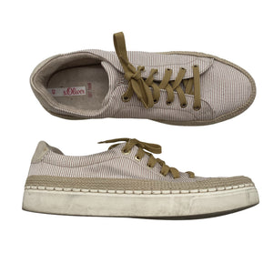 Unisex s.Oliver - Casual sneakers, size 40 - Beige (1)