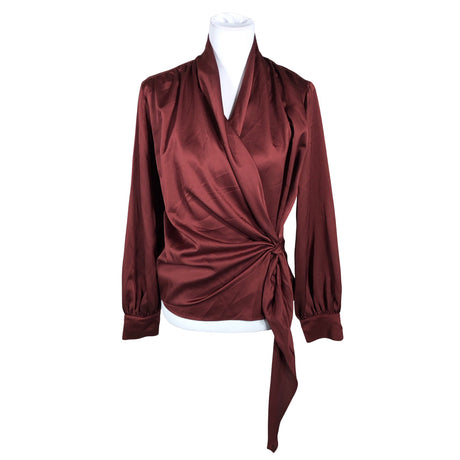 Unisex Ril's - Blouse, size 38 - Wine red ()