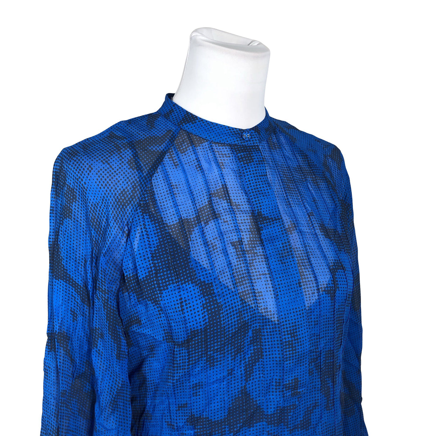 Unisex Samsoe&Samsoe - Schiffon dress, size 38 - Blue (3)