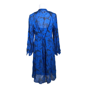 Unisex Samsoe&Samsoe - Schiffon dress, size 38 - Blue (2)