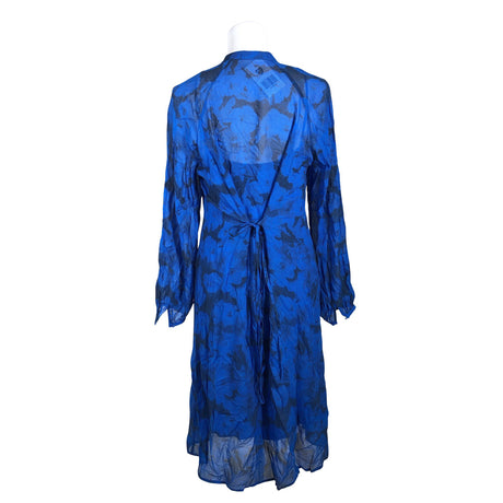 Unisex Samsoe&Samsoe - Schiffon dress, size 38 - Blue (2)