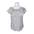 Unisex Bypias - Short-sleeved blouse, size 38 - Gray ()