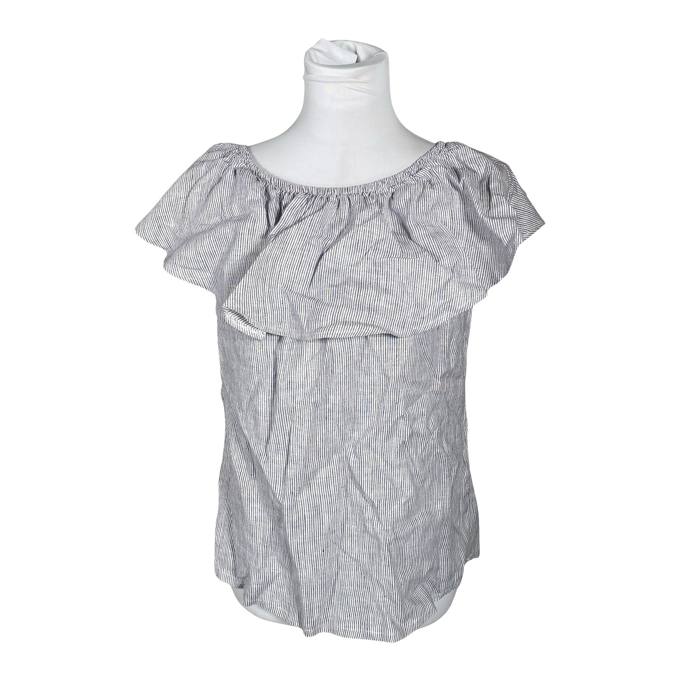 Unisex Bypias - Short-sleeved blouse, size 38 - Gray (1)