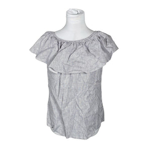 Unisex Bypias - Short-sleeved blouse, size 38 - Gray (1)