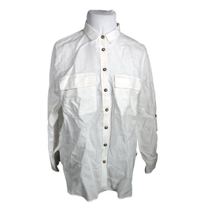 Unisex Gerry Weber - Collared shirt, size 46 - White (1)
