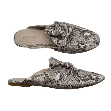 Unisex Bianco - Sandals, size 39 - Gray ()