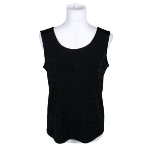 Unisex Fantesca - Tricot tank top, size 40 - Black (1)