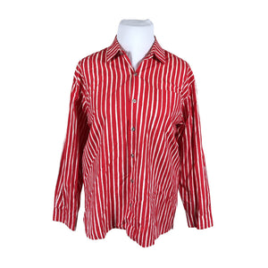 Unisex Marimekko - Collared shirt, size 42 - Red (1)