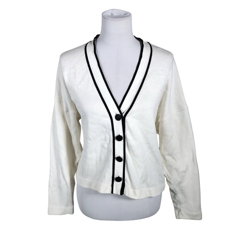 Unisex Massimo Dutti - Cardigan, size 38 - White ()