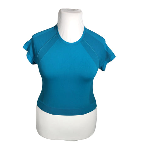 Unisex Sweaty Betty - Sports shirt, short sleeve, size 42 - Blue ()