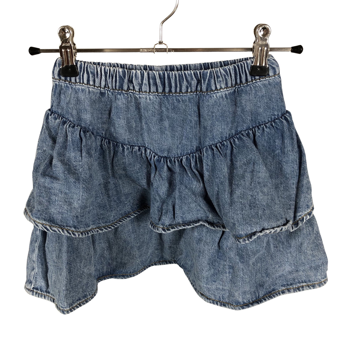Unisex Lindex - Denim skirt, size 98 - 104 - Blue (1)