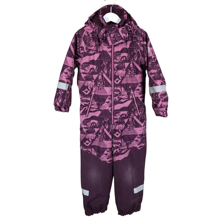 Unisex Reimatec - Winter overall, size 104 - 110 - Violet ()